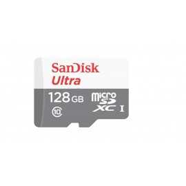 Sandisk ultra microsd 128gb 100 mb/s class 10 uhs-i