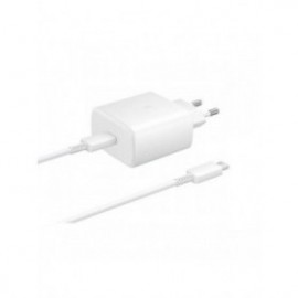 Samsung 25w travel adapter (w/o cable) 1xusb type-c white