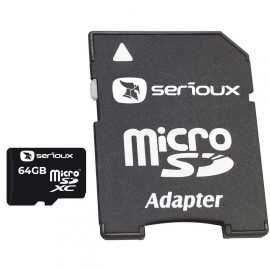 Micro secure digital card serioux 64gb uhs-i sftf64ac10 clasa 10