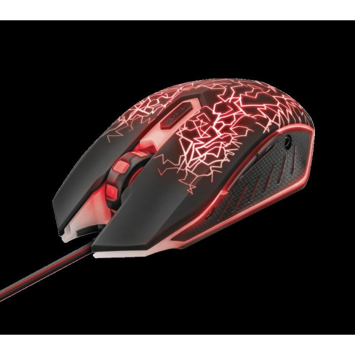 Mouse Cu Fir Trust Gxt 105 Izza Illuminated Gaming Mouse